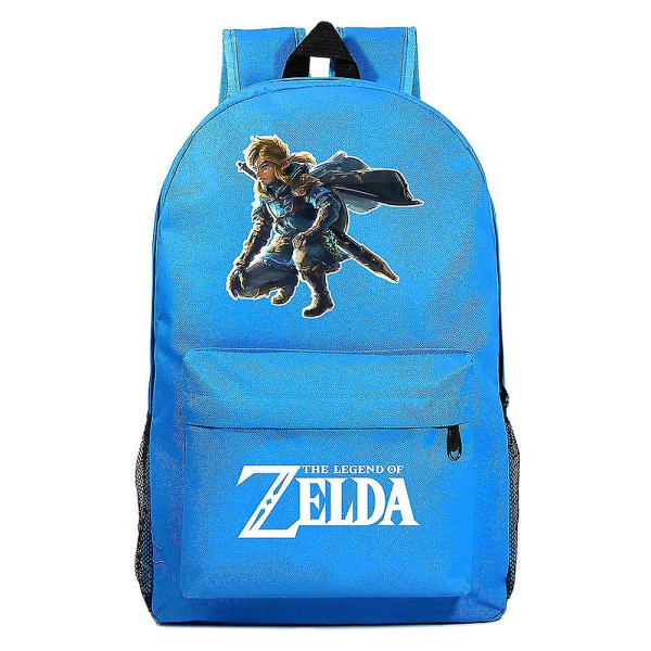 Tears Of The Game Zelda Kingdom Print Tonåring Primary and Secondary School Skolväska Casual ryggsäck för män och kvinnor 4