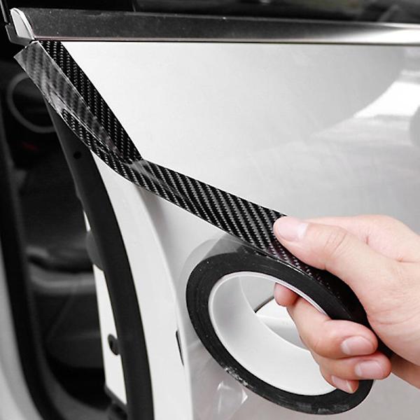 3/5/7/10m Hiilikuituiset Autotarrat Tee itse Suojanauha Naarmuuntumaton Oven suojaus Autoteippi Sisustus Ulkotarvikkeet 3d|autotarrat| 5cm 3m