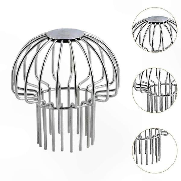 Rustfri bladfanger til nedløbsrør Argent for 65mm to 75mm