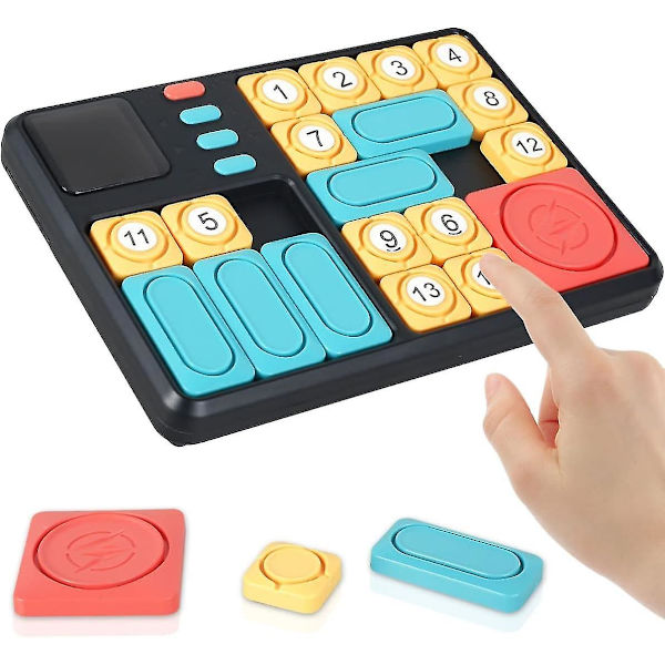 Super Slide Brain Games Brain Teaser Puslespill Omtrent 500 nivåer opp utfordringer Interactive Board Håndholdte spill Electronic Flow Slider Reiseleke