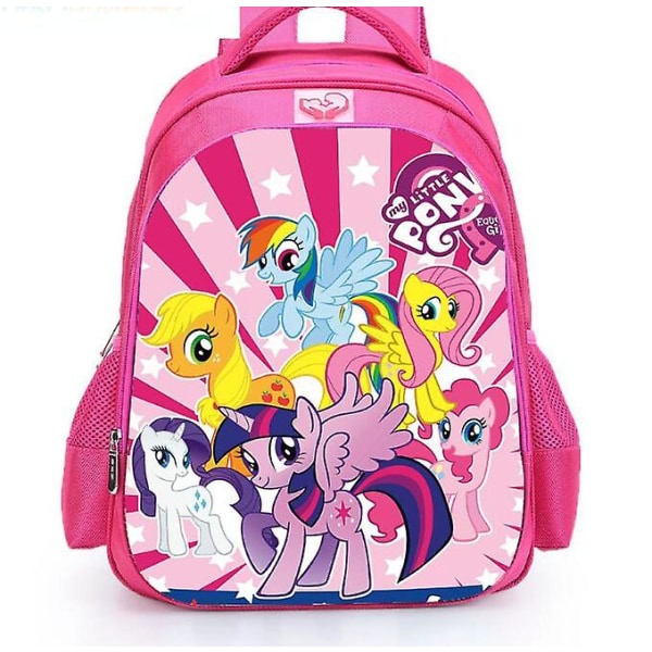 Pink My Little Pony skoletaske børn 16 tommer elev Unicorn skoletaske til teenager piger Casual rejse taske pakke Day Pack as picture10