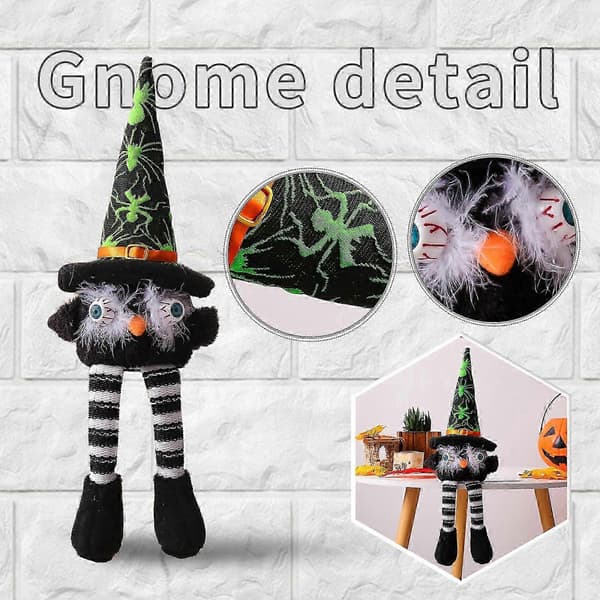 Spøkelsesfestivalarrangement Ugle Lysende Dekorasjon God Halloweenpynt Green
