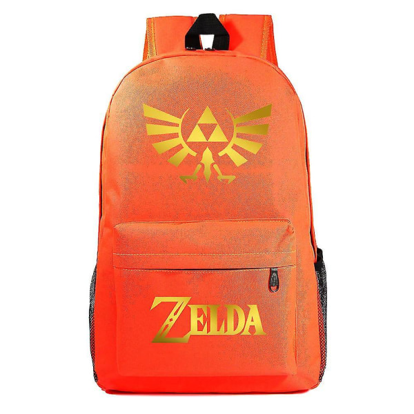 Zelda Kingdom Tears Skolväskor med printed - Unisex Casual -ryggsäckar för låg- och mellanstadieelever 6
