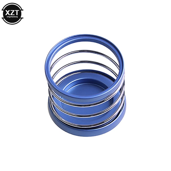 Auto Spring Cupin pidike Juomateline Puhelinteline Auton sisustuksen tarvikkeet Kannettava Universal Auton organizer Säilytys Laadukas - Juomatelineet blue