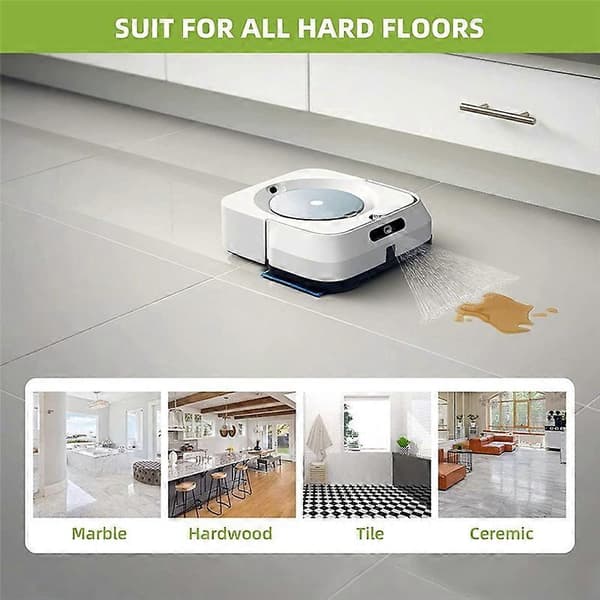 10-pak moppepuder til iRobot Braava Jet M6 Ultimate Robotmoppe