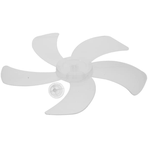 Ventilatorblade 14,54 tommer Gulvventilatorblade Universelle 5-bladede Elektriske Ventilatorblade 37X37cm Vit