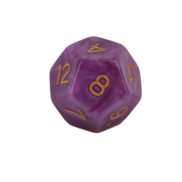 3st/ set Dichromatic D12 Polyhedral Astrologitärningar för konstellation
