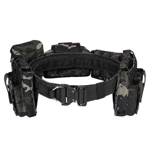 Idogear 2 tuuman taktinen vyö pikalukitus metallisolki Molle Airsoft miesten vyöt Camo 3415 Black