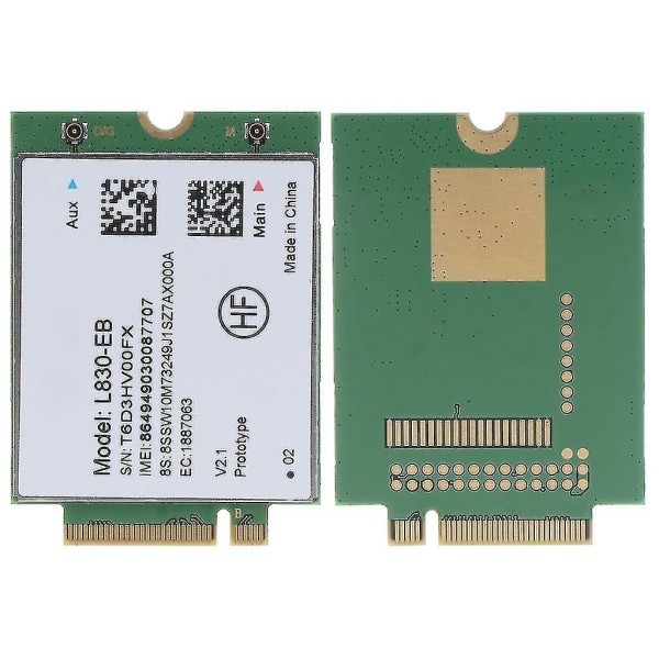 Fibocom L830-eb Wwan-kort för Lenovothinkpad X280 T480 T580 P52s L480 L580 T490