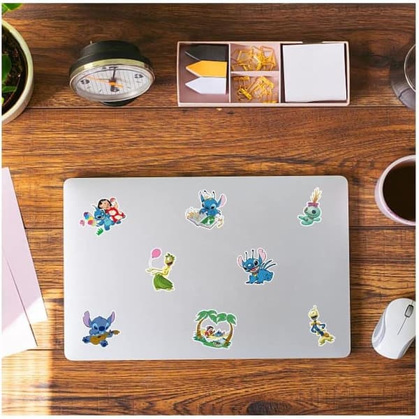 100 Lilo & Stitch -tarraa, Stitch-tarrat-FD14- OLilo