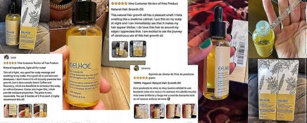 Mielle Rosmarinolja för hårväxt 59ml