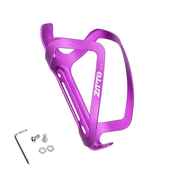 Mountain Road vandflaskeholder | Cykelflaskeholder Aluminium - Ultralet Purple