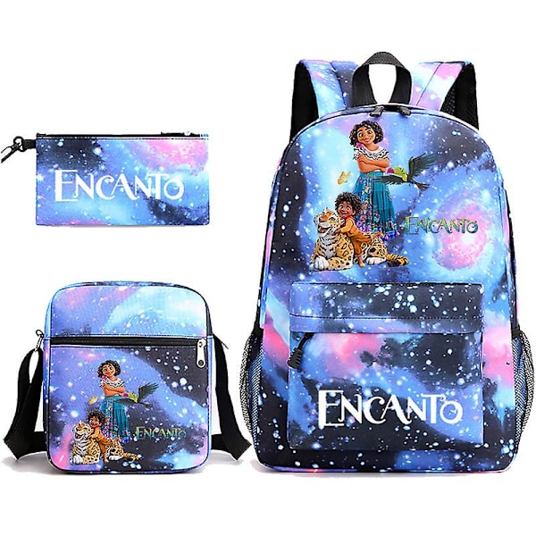 Encanto Mirabel Madrigalryggsäck + Axelväska + case Carnival Present Only satchel
