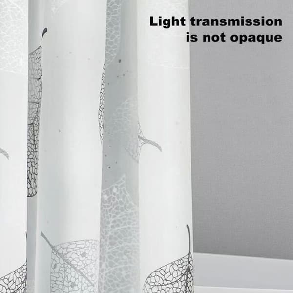Duschdraperi, Badrumsgardin, Anti-Mögel, Vattentät, för Badrum, 150 x 200 cm Light grey