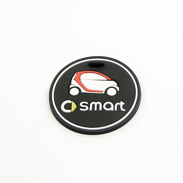 Bilunderlägg Vattenkoppsflaskhållare Anti-slip Pad Mat För Smart Fortwo Forfour 453 Inredning Bil Styling Tillbehör - Dryckeshållare Smart Car 1 PCS