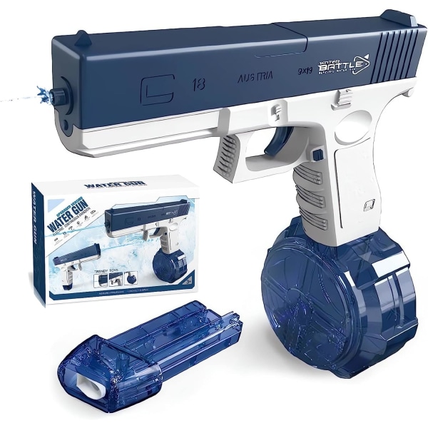 Elektrisk vattenpistol helautomatisk vattenpistol med 434 CC + 58 CC kapacitet långdistans automatiska vattenpistoler med en knapptryckning