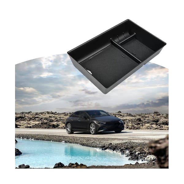 For Eqs Eqe 350 450 2022 2023 Bilarmlene Oppbevaring Midtkonsoll Organizer Småting Brett Tilbehør