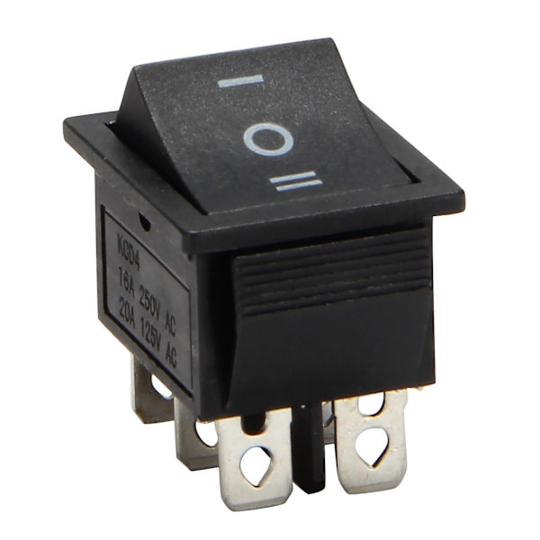 6-terminaler 3 Position On/Off/On Dpdt Boat Vippekontakt 16a 250vac 20a 125vac
