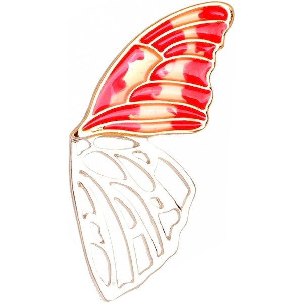 Butterfly Brosje Pins Elegant Romantisk Elegant Rhinestone Krystall Insekt Brosje Pin Kvinner Corsage Skjerf Sjal Klær Tilbehør Bryllupsfest Bankett