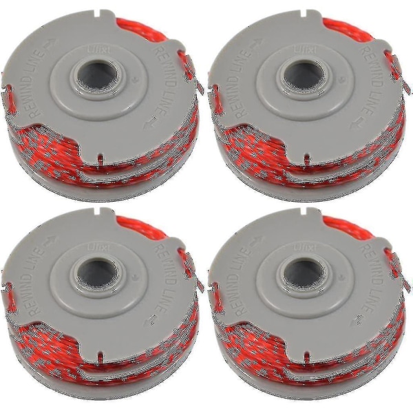 4 X Trimmer Strimmer Spool Amp; Line Double Autofeed-kompatibel Flymo Fly021-YuJia