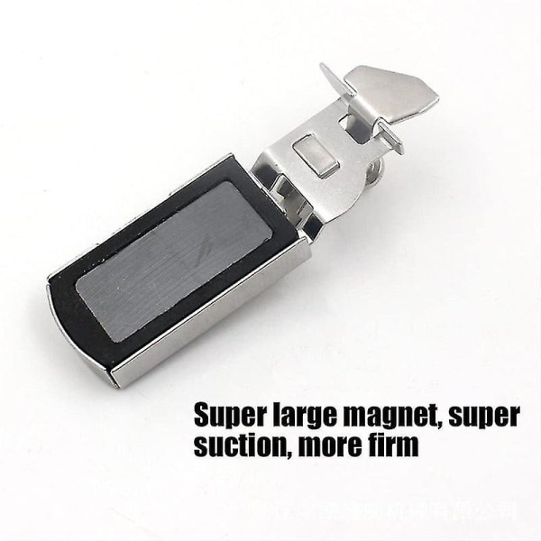 Magnetisk sömnadsguide, symaskin multifunktionellt fast gauge-verktyg Silver