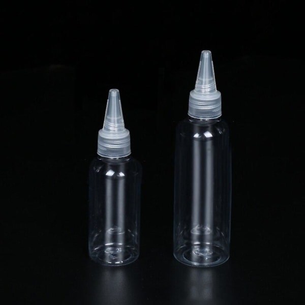 5/10/20/30/50/60/80/100/120/150/200/250 ml plastikpresset dråbeflasker Klar skarp mund 150ml