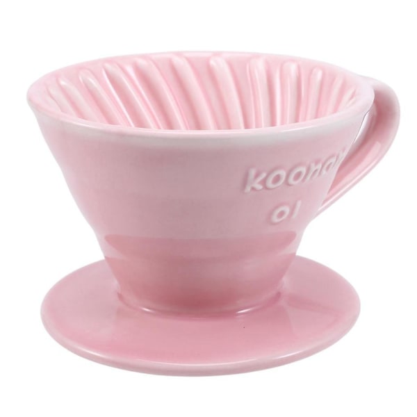 Keramisk handbryggt kaffefilterkopp Koniskt filter kaffedroppskit Hushålls kaffeapparat P