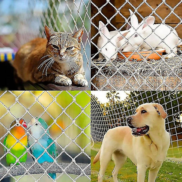 Børn Sikkerhedsnet Bygger Reb mod faldende Net Nylon Net Balkon Vindue Trappe Beskyttelse Sikker Hegn Baby Kat Hund 3x6m
