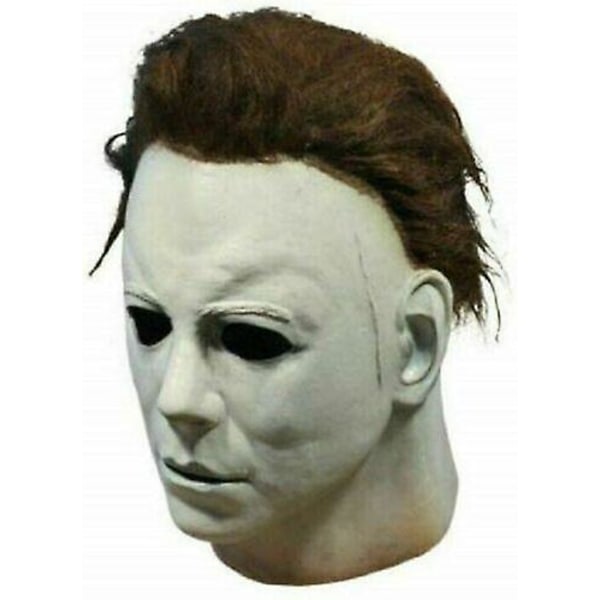 Michael Myers -naamio Cosplay Halloween Latex Täysi Pää Aikuisen Koko Fancy Dress Prop A