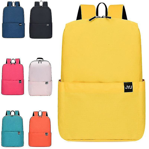 Casual Kvinnor Män Vattentät ryggsäck Bärbar Reseskola Laptopväskor Studentryggsäck Flerfärgad Kvinnlig dragkedja Ryggsäckar Light Blue