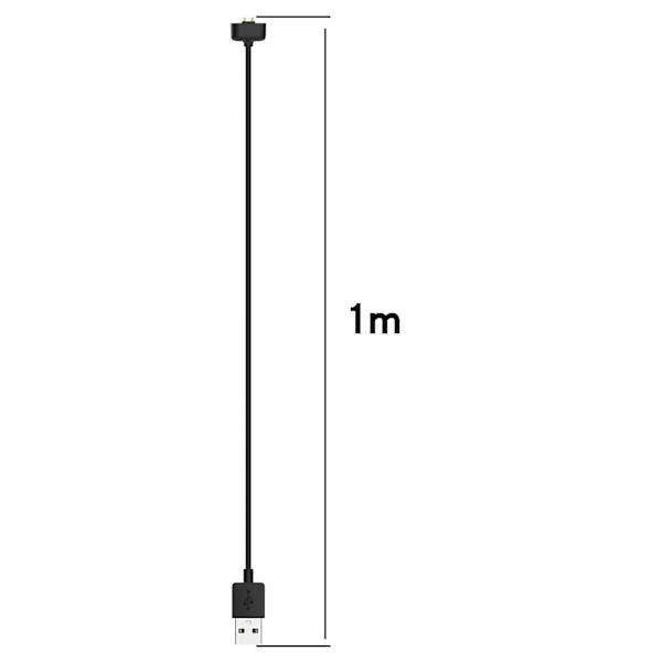 Usb-opladerkabel til Amazfits Band 7 2-bens magnetisk usb-oplader til Amazfits Band 7 Opladningsacce
