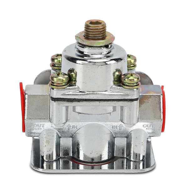 Holley 12-803 Karburator Brændstoftrykregulator 4,5-9 PSI 3/8\" NPT Zinklegering