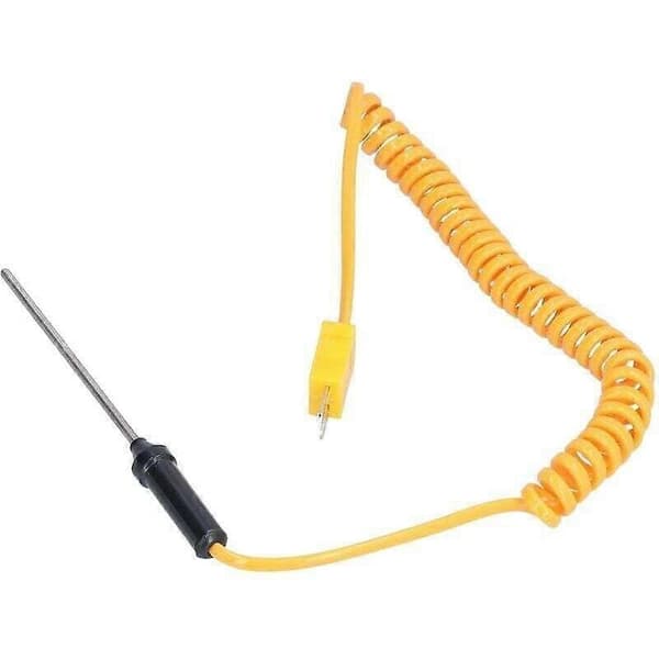 Typ K termoelement, sond i rostfritt stål, handtermometer, sondsensor WRN02B3x80mm