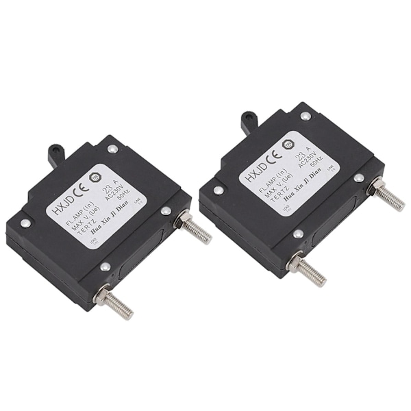 2 st 23A kretsbrytare säkerhet professionell bensin generatorer kretsbrytare med switch kompatibl
