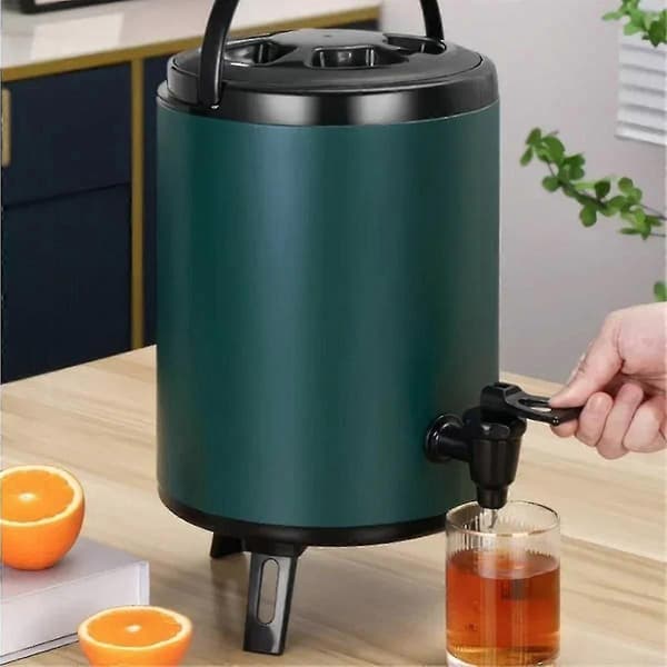 6L Termosflaske i rustfritt stål for kaffe og te, bærbar