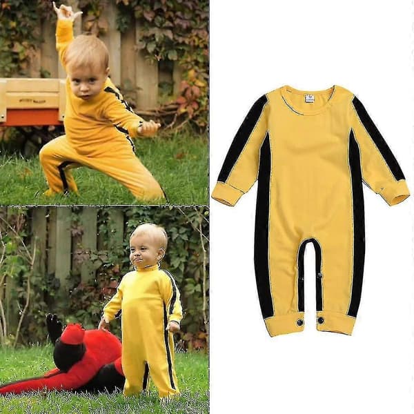 Lee Småbarn Jenter Gutter Erme Jumpsuit Romper Klær 80