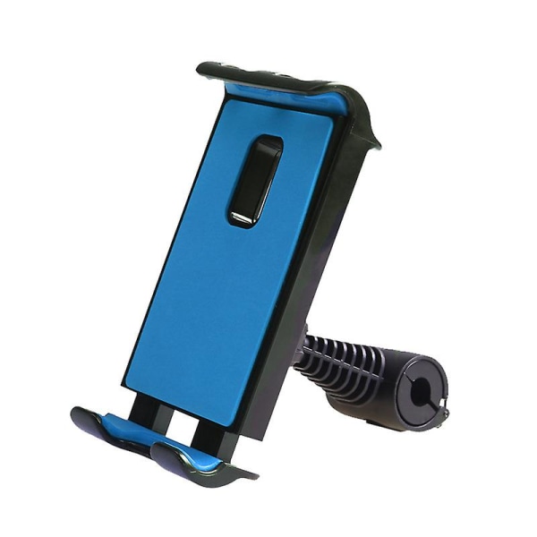 Bil Nettbrett Telefon Holder Sete Justerbart Ipad Stativ Bil Telefon Holder For Nakkestøtte 360 ​​Rotasjon Mobiltelefon Holder Holder - Universal Bilbrakett Blue