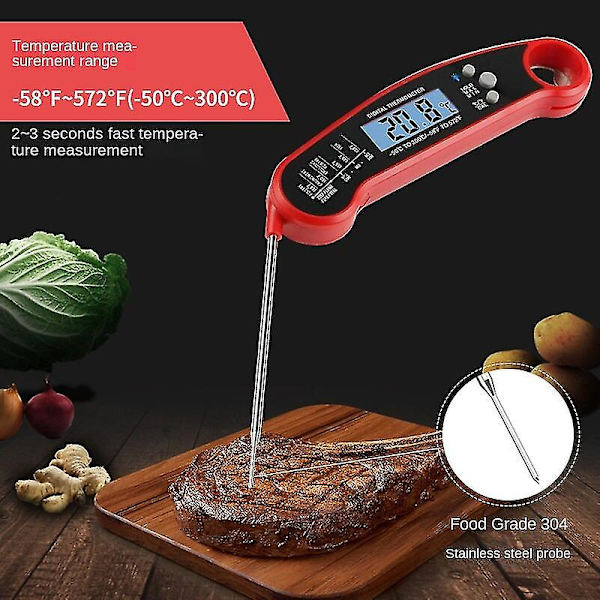 Javelin Pro Duo Ambidextrous Bakgrunnsbelyst Profesjonell Digital Instant Read Kjøtttermometer for kjøkken, matlaging, grill