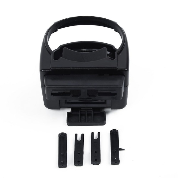 Automukinpidike Universal Auton juomakiinnitysteline Auton ilmanpoistoaukko Mukitelineteline Autotuote Autotarvikkeet - Juomatelineet Black color