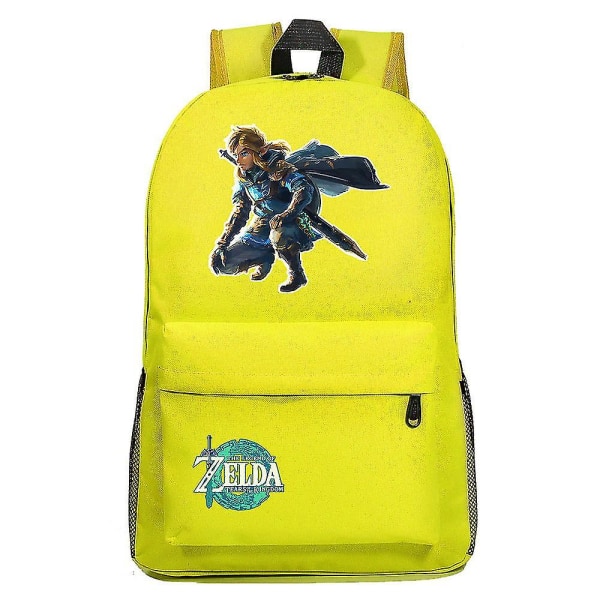 "Tears Of The Game" Zelda Kingdom Print, teini-ikäisten ala- ja yläkoululaukku, miesten ja naisten casual reppu 7