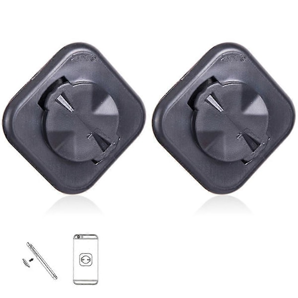 2 stk. MTB Road Bike Cykelcomputer Adapter til Garmin Mount Udvidet Telefon Sædeholder