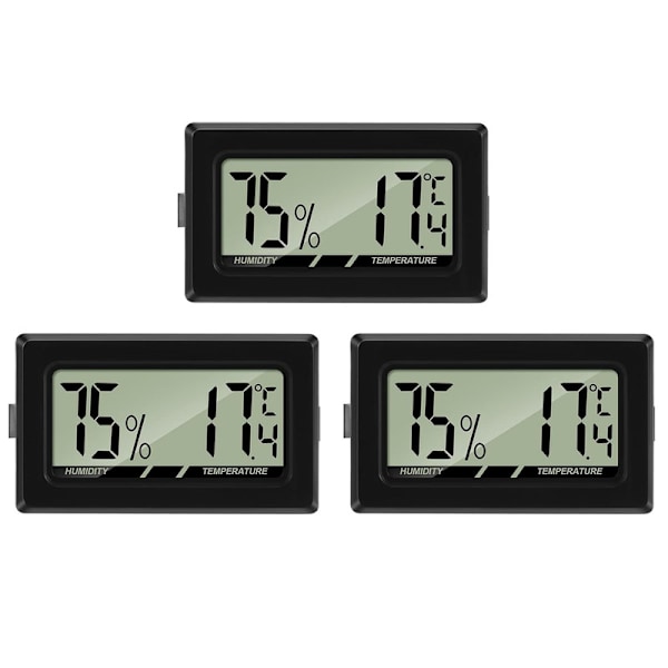 Digital termometer og hygrometer til drivhus