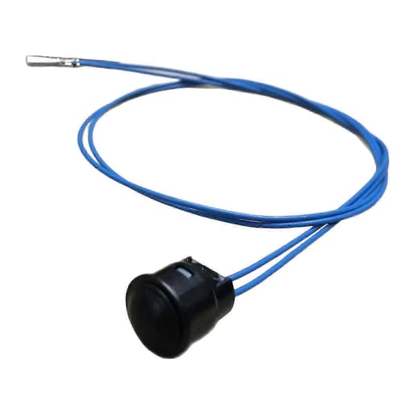 Erstatningsjoystickknap med kabel til gravemaskineafbryder reservedel Black Button