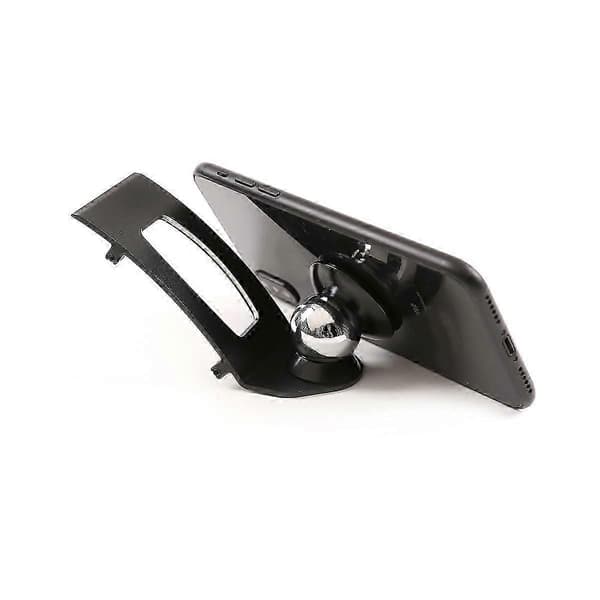 Til X5 E70 X6 E71 2008-2013 Mobiltelefonholder i aluminiumslegering til bilinteriør, sort