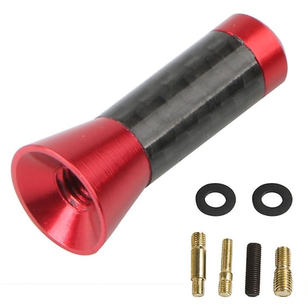 3,5 cm 8 cm Carbon Fiber Kort Antenne Universal Auto Roof Rød Blå Sølv Sort Antennesæt Bil udvendigt tilbehør 7 stk/sæt - Antenner A-03 Set