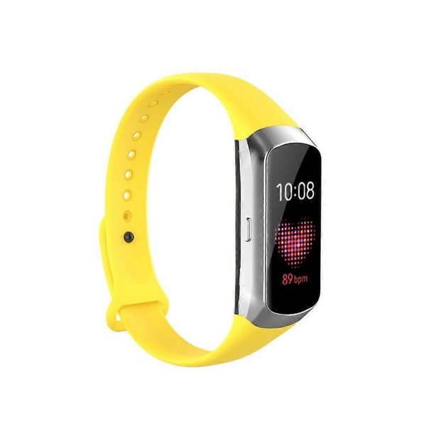 Udskiftning Silikone Blød Håndledsrem Urrem til Galaxy Fit SM-R370 White