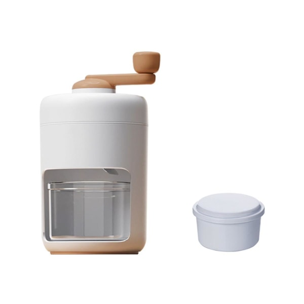 Manuell Ice Crusher Smoothies Isbrytare Med 1x Islåda Form Rakad Ismaskin För Köksprylar