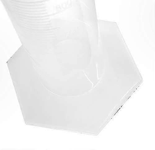 2000 ml Målesylinder Polypropylen Sirkulær Base