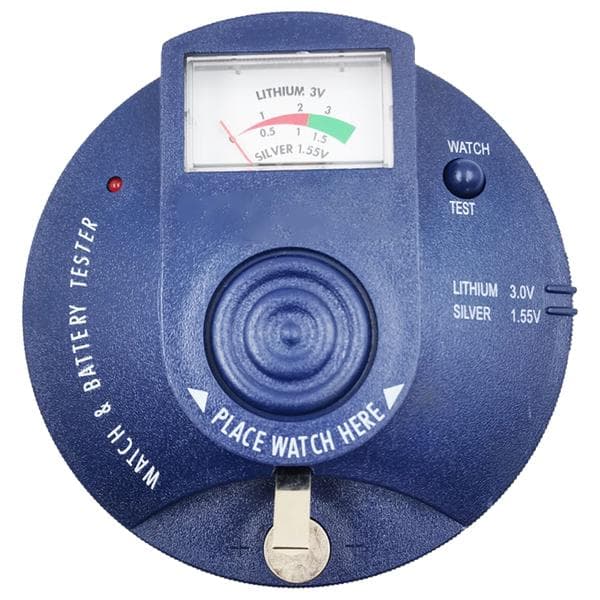 Efficient 1.5V 3V Button Battery Tester For Watchmakers Watch Repairers Maintenance