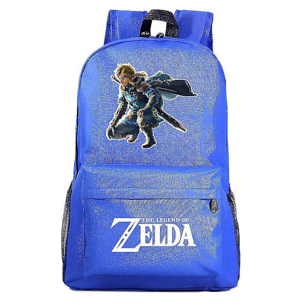 Tears Of The Game Zelda Kingdom Print Tonåring Primary and Secondary School Skolväska Casual ryggsäck för män och kvinnor 3